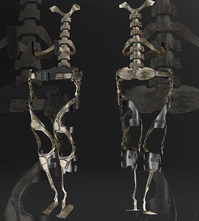 Mawashi_UPRISE_Titanium_Exoskeleton_Structure (Estrutura do exoesqueleto de titânio)